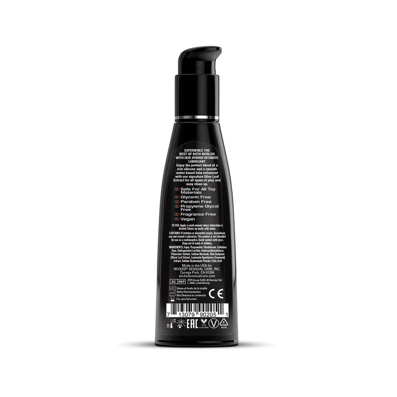 Wicked Hybrid - Water & Silicone Blended Lubricant - 120 ml Bottle