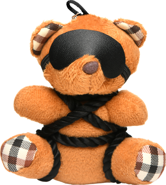 Rope Teddy Bear Keychain