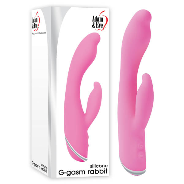 Adam & Eve G-Gasm Rabbit - Pink 20.3 cm (8'') Rabbit Vibrator