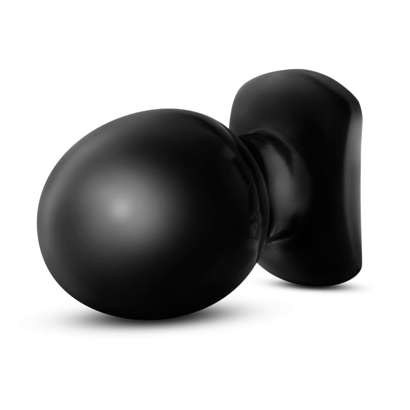 Anal Adventures Orb Plug - Black - Black 9.5 cm Butt Plug