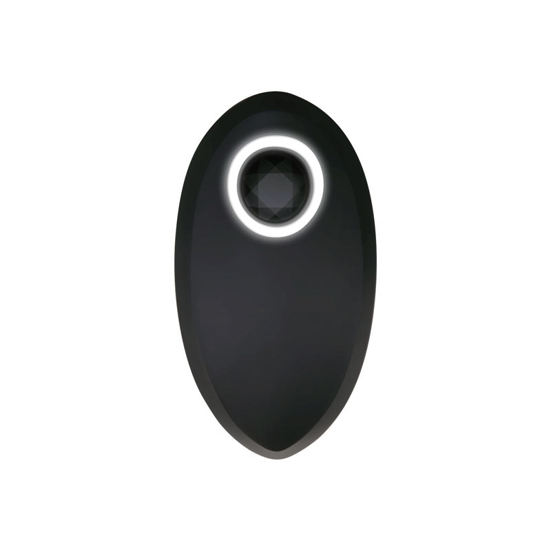 Evolved Backdoor Banger - Black 13.5 cm Thrusting Butt Plug with Wireless Remote