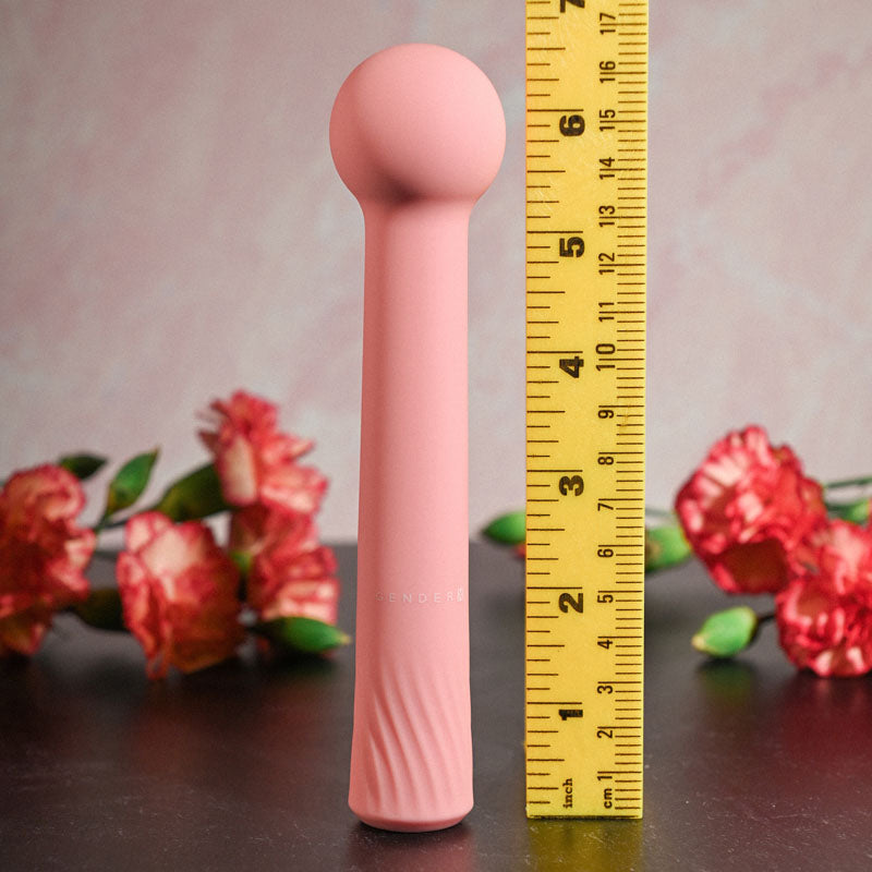 Gender X FLEXI WAND - Pink 16.6 cm USB Rechargeable Vibrator