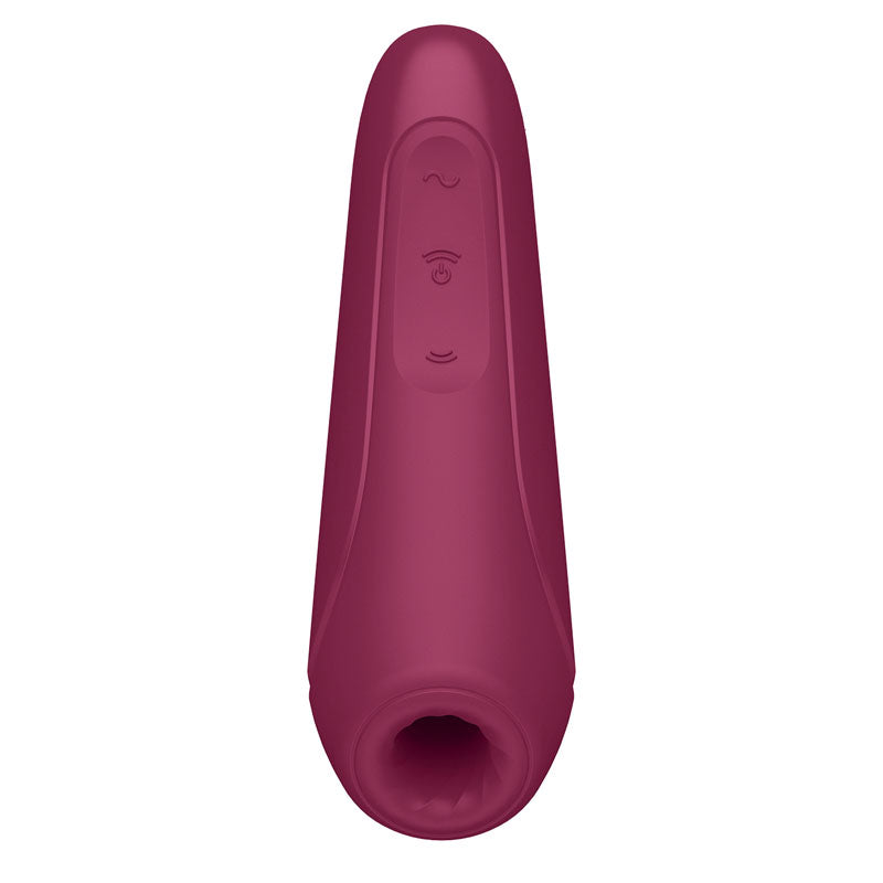 Satisfyer Curvy 1+ - App Contolled Touch-Free USB-Rechargeable Clitoral Stimulator with Vibration