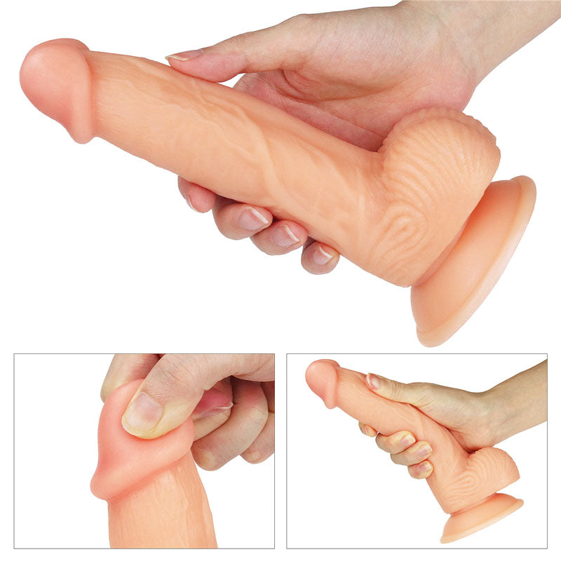 The Ultra Soft Dude - Flesh 20.3 cm (8'') Dong