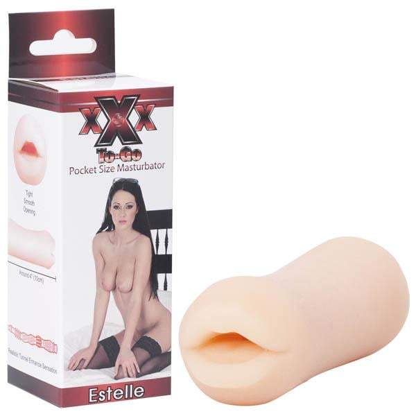 XXX To Go - Estelle - Flesh Pocket Sized Mouth Stroker A$15.28 Fast shipping