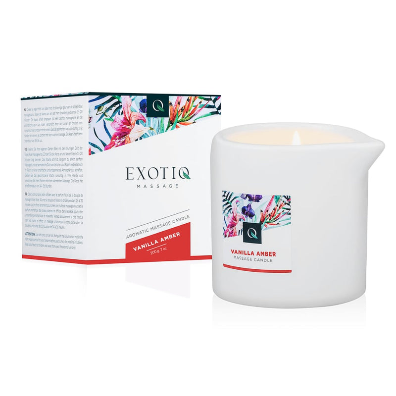 Exotiq Massage Candle Vanilla Amber 200g A$41.81 Fast shipping