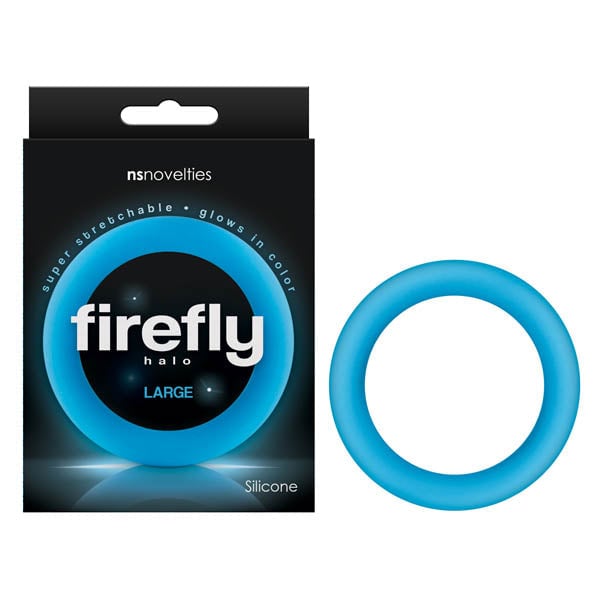 Firefly Halo - Glow In Dark Blue Large 60 mm Cock Ring A$12.34 Fast shipping
