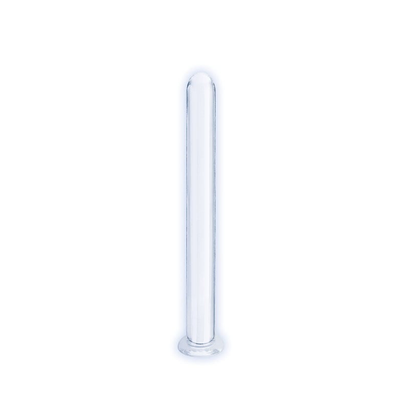 The 9’s First Glass Thins Clyndrical - Clear Glass 17.8 cm Dildo A$23.48 Fast