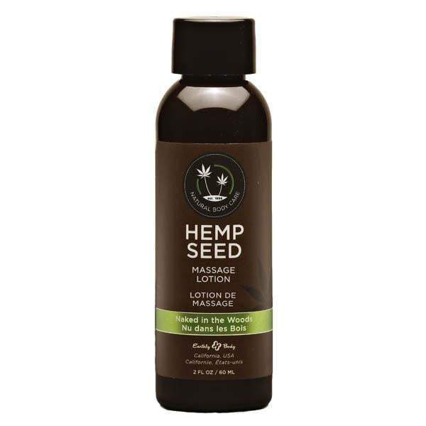 Hemp Seed Massage Lotion - Naked In The Woods (White Tea & Ginger) Scented - 59