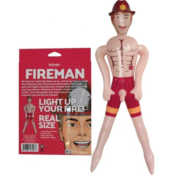 Hott Products Fireman Inflatable Male Sex Doll A$48.95 Fast shipping