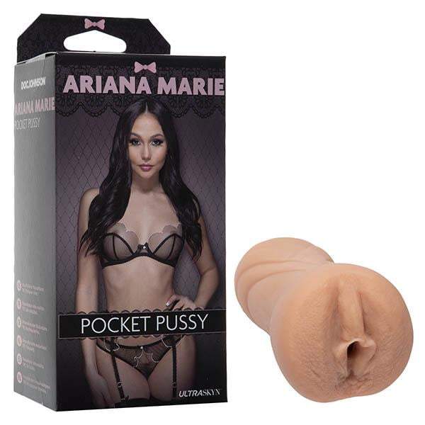 Doc Johnson Ariana Marie UltraSkyn Pocket Pussy - Flesh Stroker A$38.70 Fast