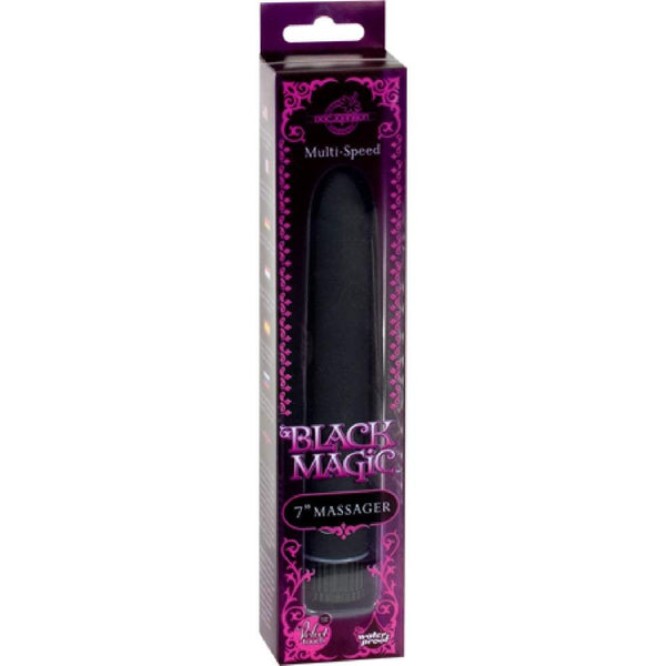Doc Johnson Black Magic 7 Massager Vibe - Black A$44.95 Fast shipping