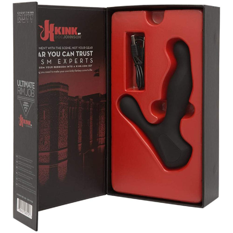 Doc Johnson’s Kink Ultimate Rim Job - Silicone Prostate Massager With Rotating