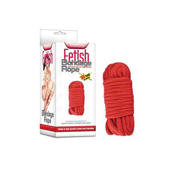 Lovetoy Fetish Bondage Rope - Red - 10 m Length A$17.04 Fast shipping