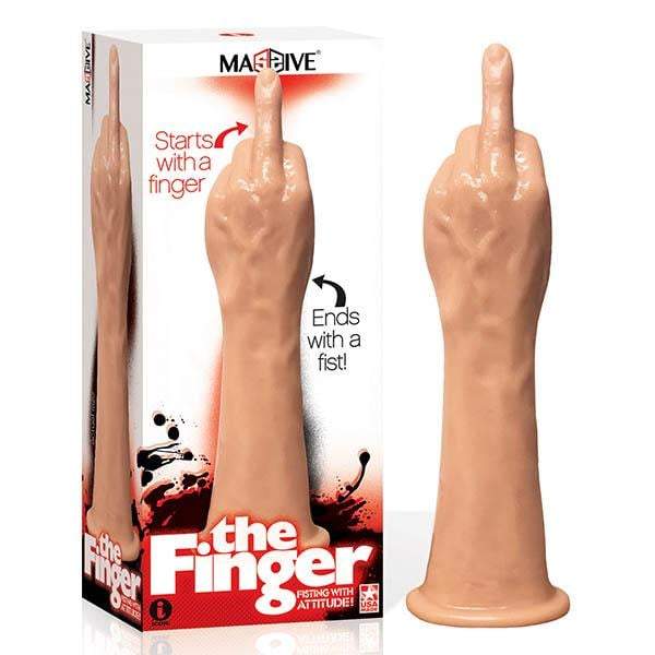 Massive The Finger - Flesh 35 cm (14’’) Fisting Trainer Dong A$107.23 Fast