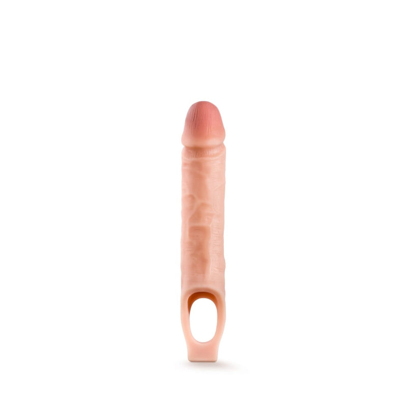 Performance 10in Cock Sheath Penis Extender Vanilla A$38.61 Fast shipping
