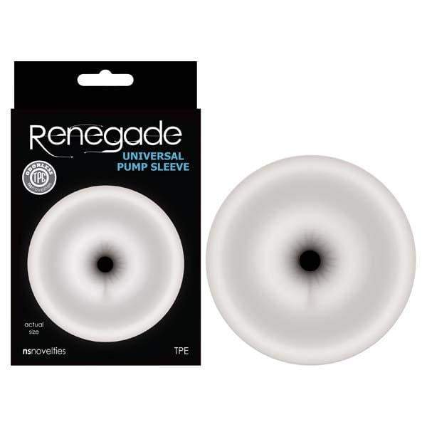 Renegade Universal Pump Sleeve - Clear Ass-Shaped Penis Pump Sleeve A$28.19 Fast