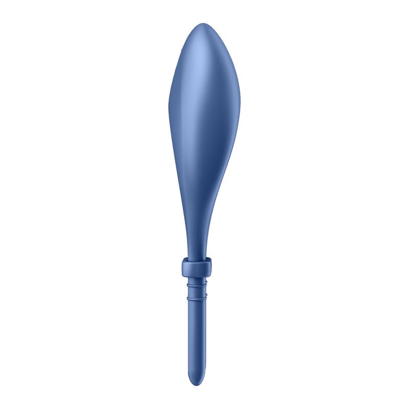 Satisfyer Bullseye - Blue - Blue Vibrating Adjustable Lasso Cock Ring A$59.11