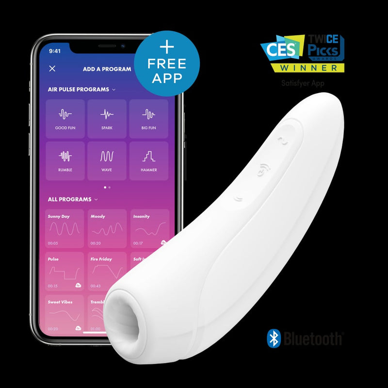 Satisfyer Curvy1+ White A$85.41 Fast shipping