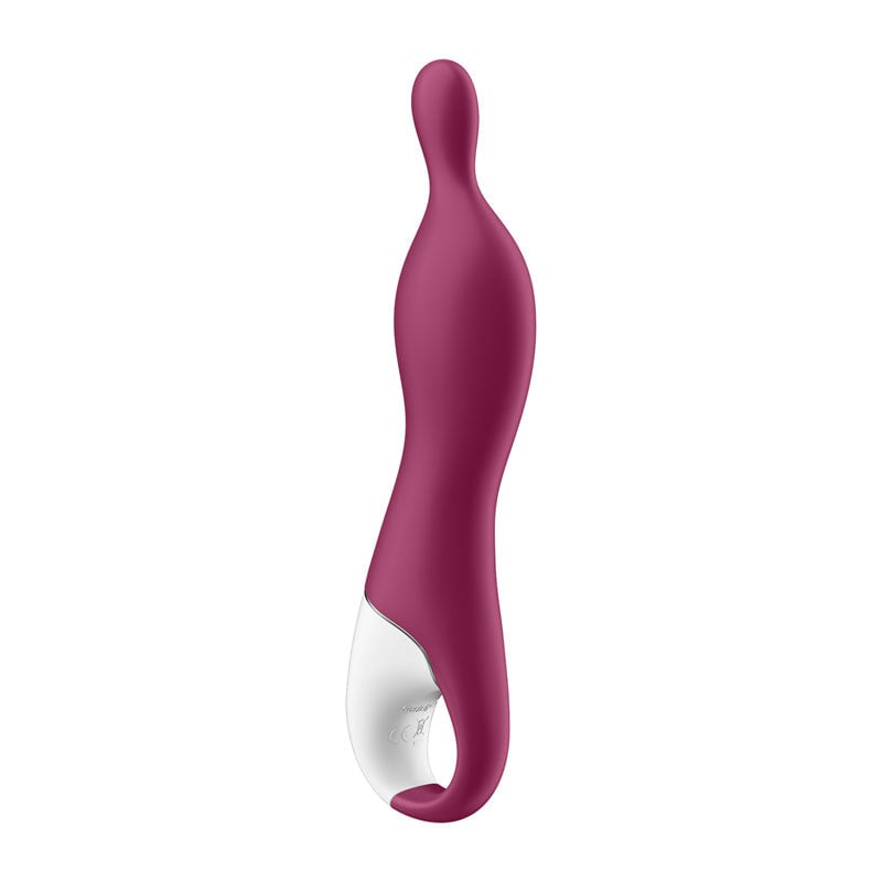 Satisfyer A-Mazing 1 - Berry USB Rechargeable Vibrator A$70.21 Fast shipping