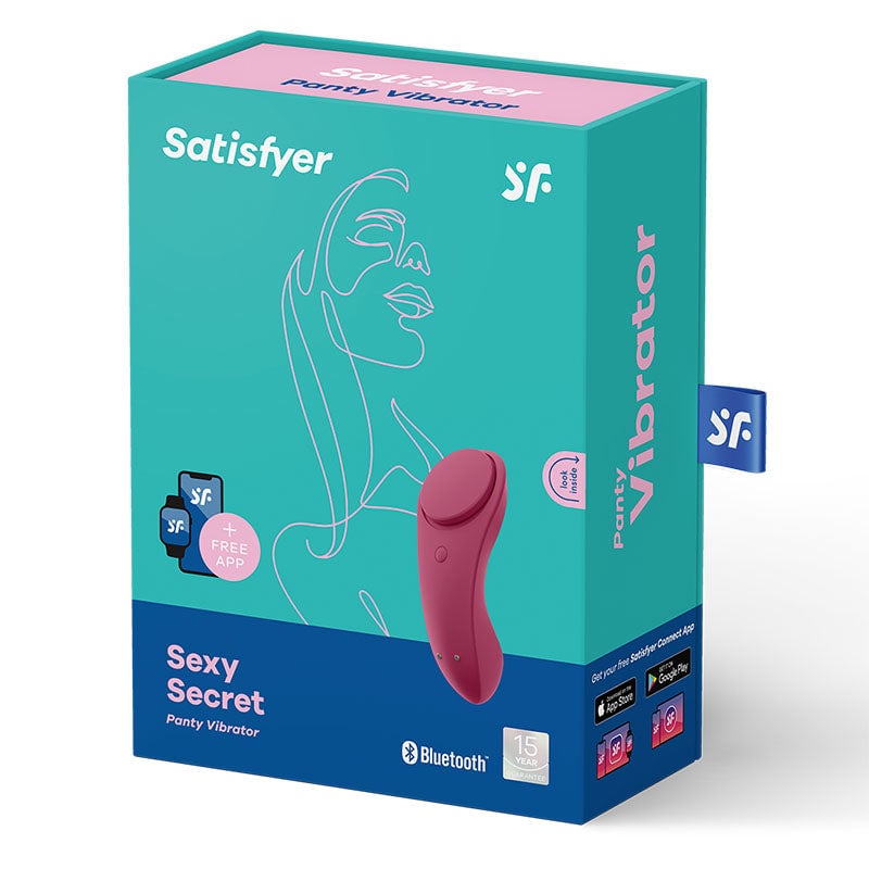 Satisfyer Sexy Secret - App Contolled USB-Rechargeable Panty Vibrator A$75.76