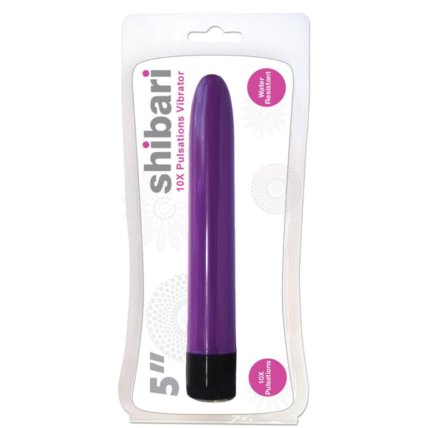Shibari 10X Pulsations Vibrator 5in Purple A$20.95 Fast shipping