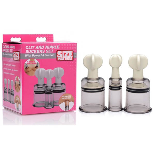 Size Matters Clit and Nipple Suckers Set - Set of 3 A$55.35 Fast shipping