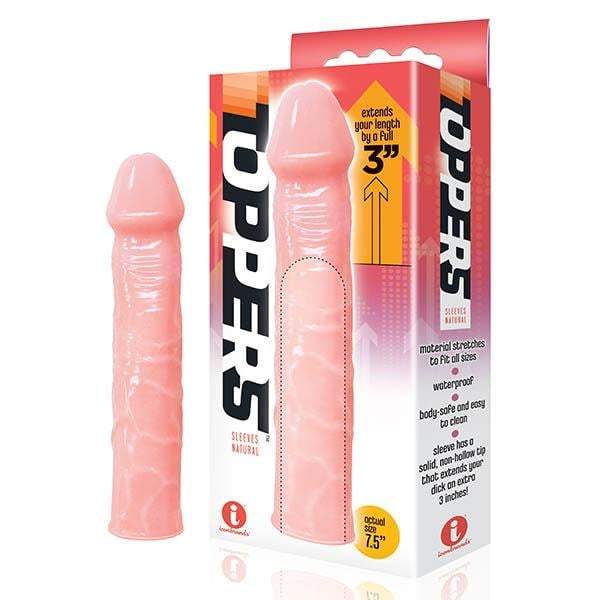 The 9’s Toppers - Flesh 7.6 cm (3’’) Penis Extension Sleeve A$23.48 Fast