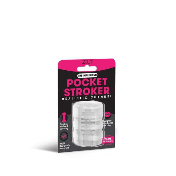 Zolo Girlfriend Pocket Stroker - Clear Mini Stroker A$18.31 Fast shipping