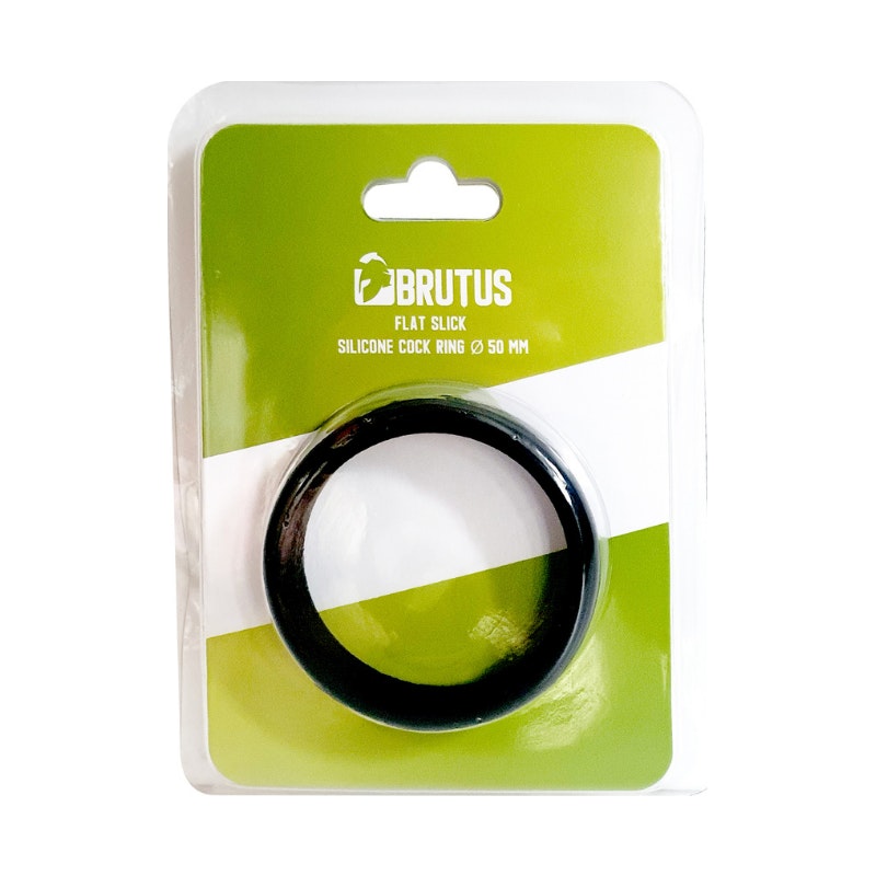 Brutus Flat Slick Cock Ring 50mm