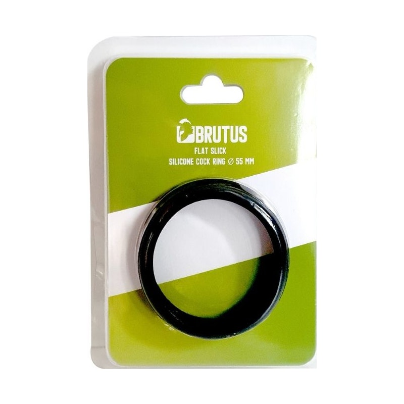 Brutus Flat Slick Cock Ring 55mm