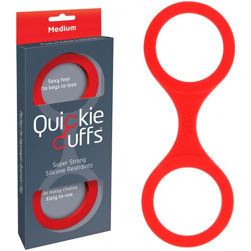 Quickie Cuffs Medium Red