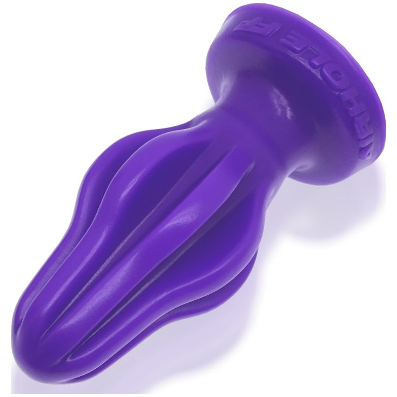 Airhole-1 Finned Buttplug Eggplant