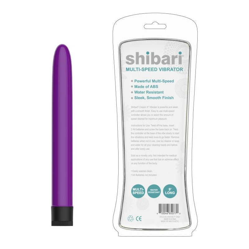 Shibari Multi-Speed Vibrator 9in Purple