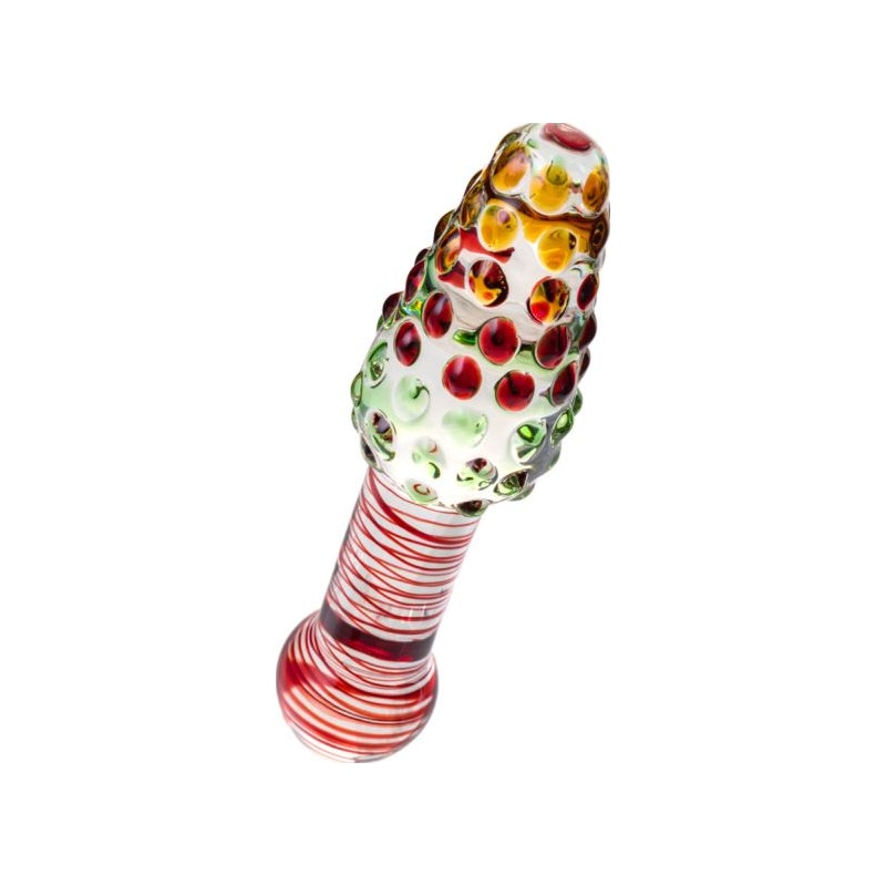 Sexus Glass Dildo Colour Delight 17cm