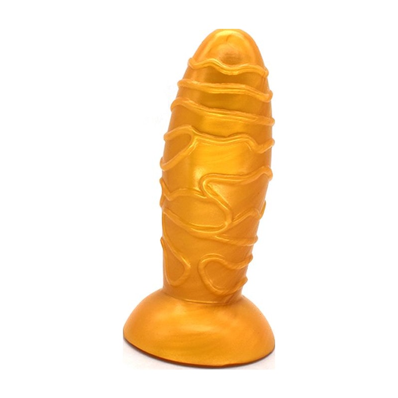 Dome Anal Plug Gold