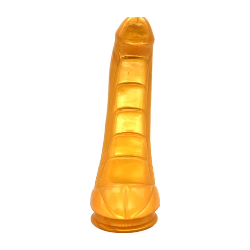 Hunchback Dildo Gold