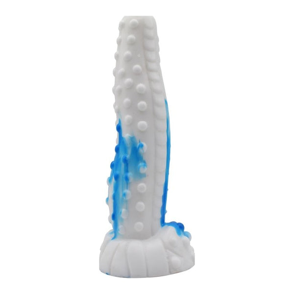 Tiger Dildo Blue/White