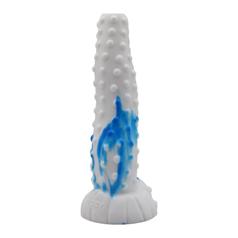 Tiger Dildo Blue/White