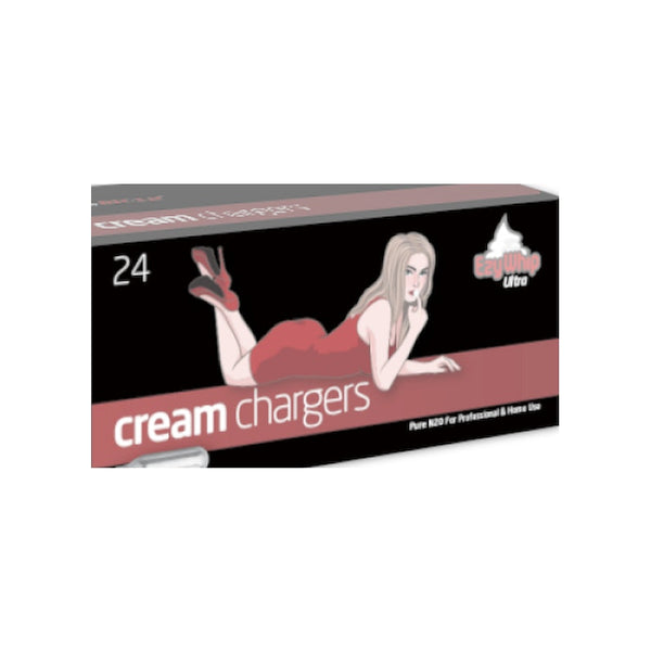 Ezywhip Ultra Cream 8g N2O Chargers 24 Pc