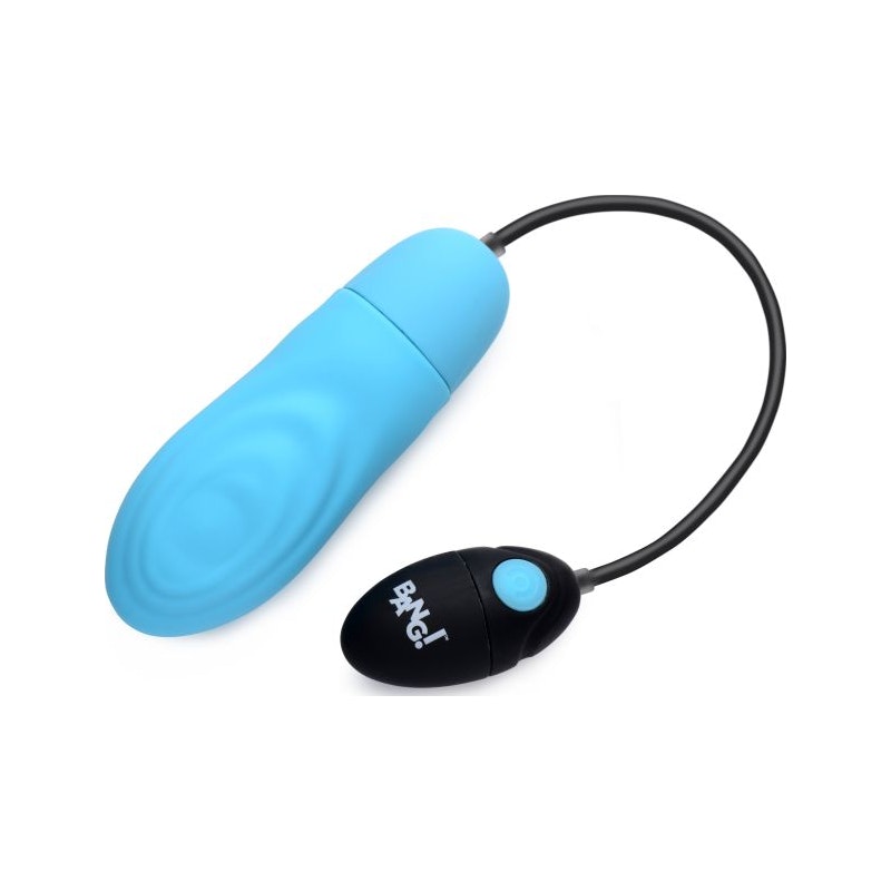 7X Pulsing Rechargeable Bullet- Blue