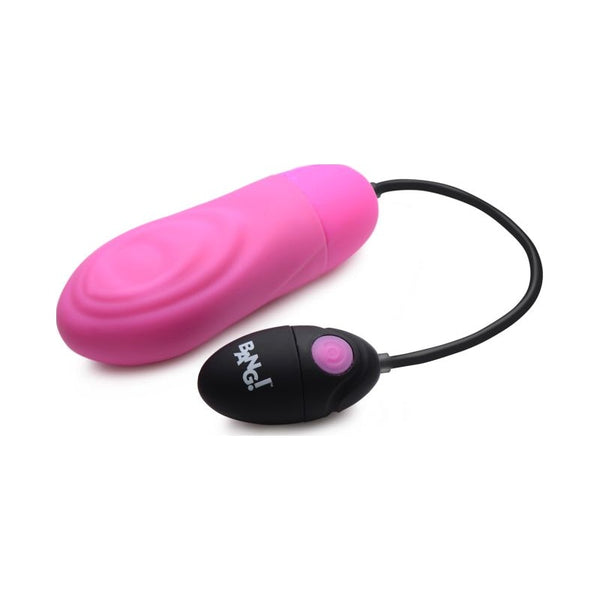 7X Pulsing Rechargeable Bullet- Pink