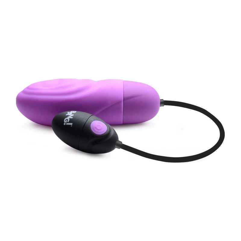 7X Pulsing Rechargeable Bullet- Purple