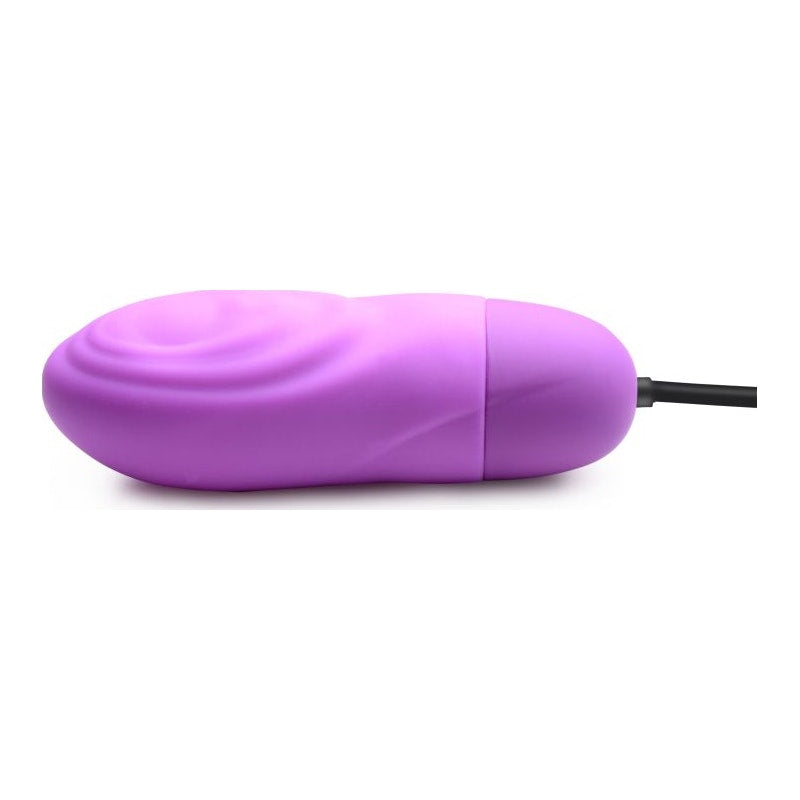 7X Pulsing Rechargeable Bullet- Purple