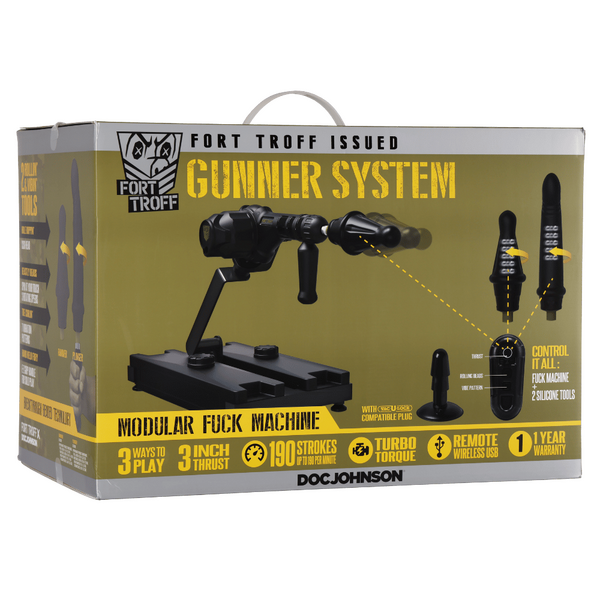 Gunner System - 3-In-1 Modular Fuck Machine