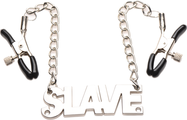 Enslaved Slave Chain Nipple Clamps