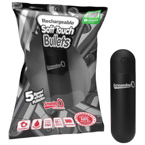 Rechargeable Soft Touch Bullet