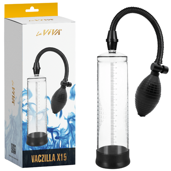 Vaczilla X15 Original Bulb Design Penis Pump