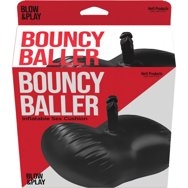 Bouncy Baller Inflatable Dildo