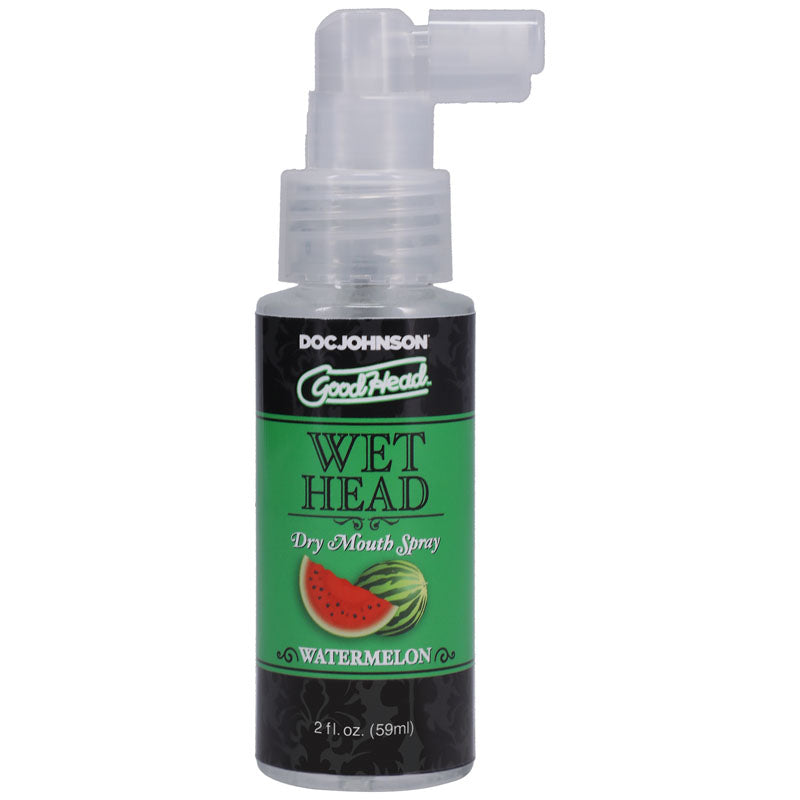 Doc Johnson Goodhead Wet Head Dry Mouth Spray - Watermelon Flavoured - 59 ml Bottle